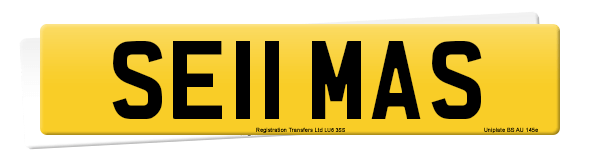 Registration number SE11 MAS